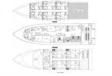 Maldives, Adora floor plan