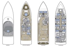 Maldives, Blue Force One (Leo) floor plan