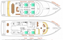 Maldives, Carpe Novo floor plan