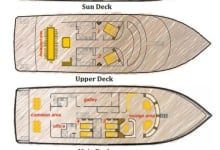 Maldives, Carpe Vita floor plan