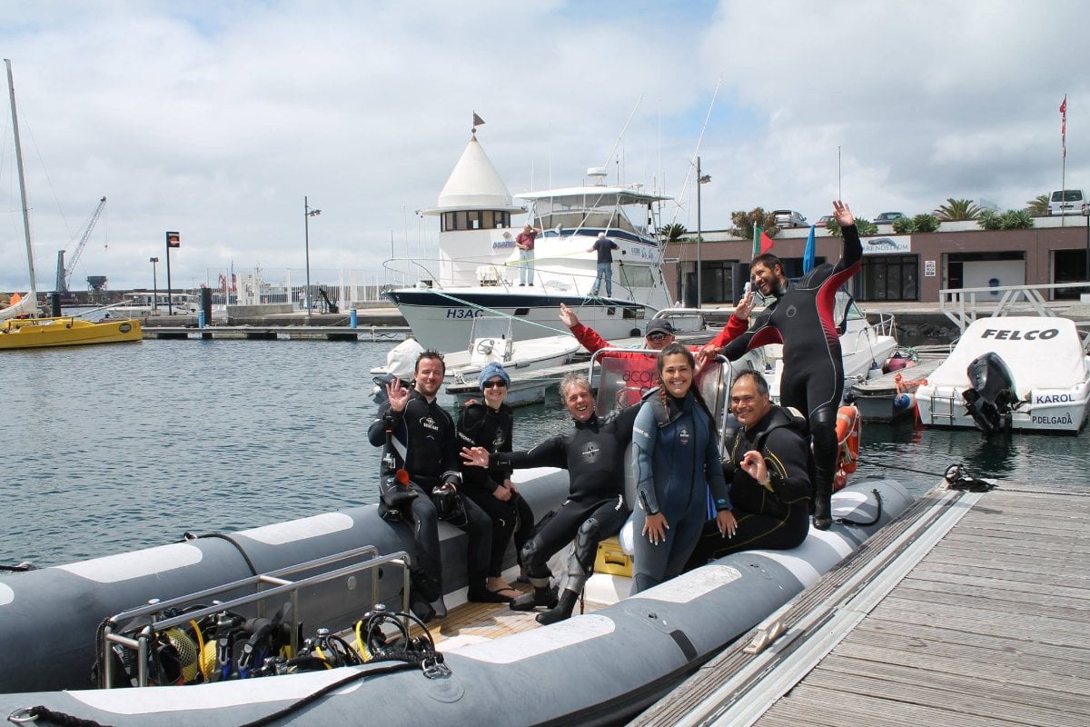 The Azores (sao Miguel) dive holidays