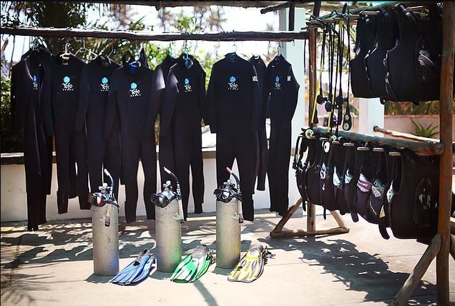 Tofo dive centres, Tofo