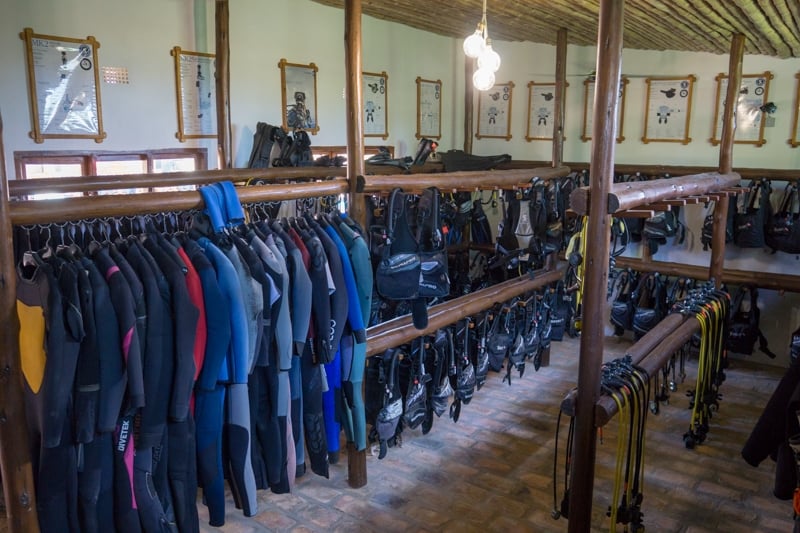 Tofo dive centres, Tofo