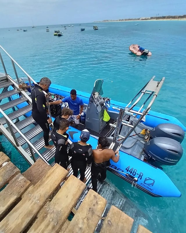 Sal PADI dive school, Sal