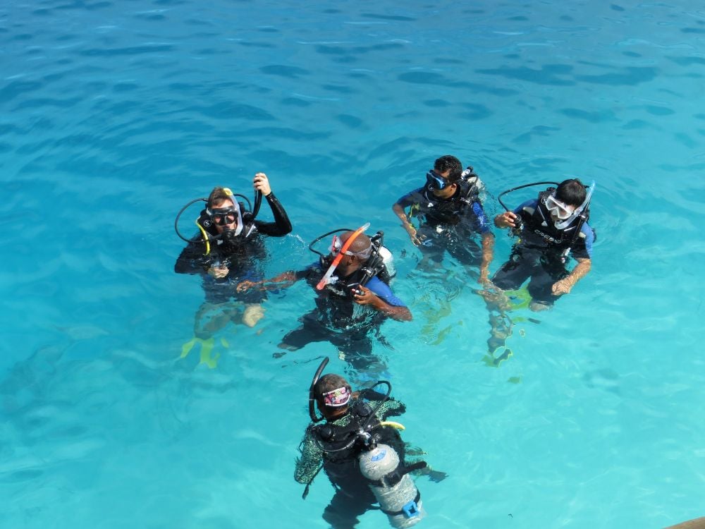 Six Senses Laamu Dive Centre, Maldives
